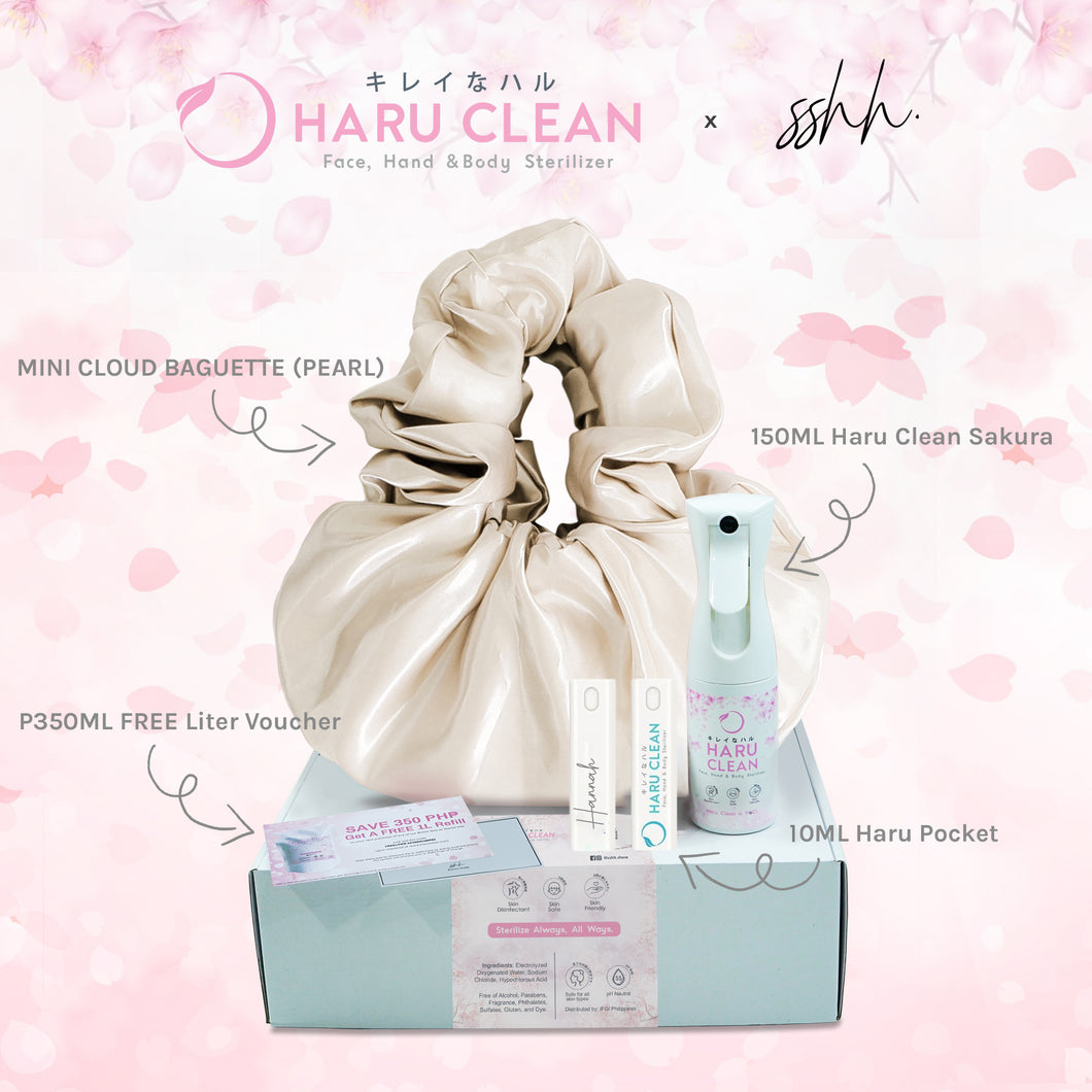 Haru Clean Face Sterilizer in Sakura x SSHH (SET C) Cloud Baguette