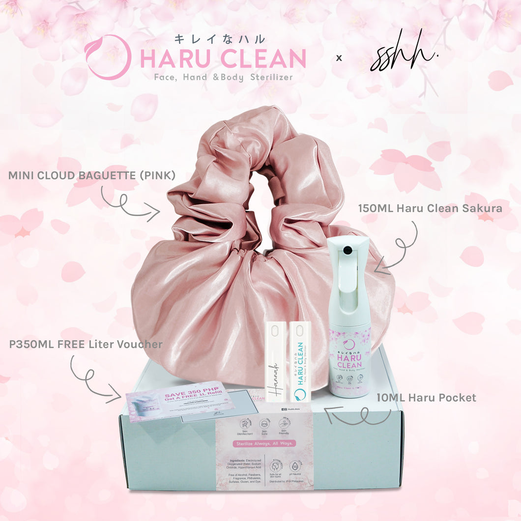 Haru Clean Face Sterilizer in Sakura x SSHH (SET B) Cloud Baguette